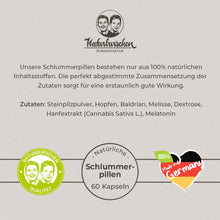 Lade das Bild in den Galerie-Viewer, Schlummerpillen 60 Stk. - Die Naturburschen
